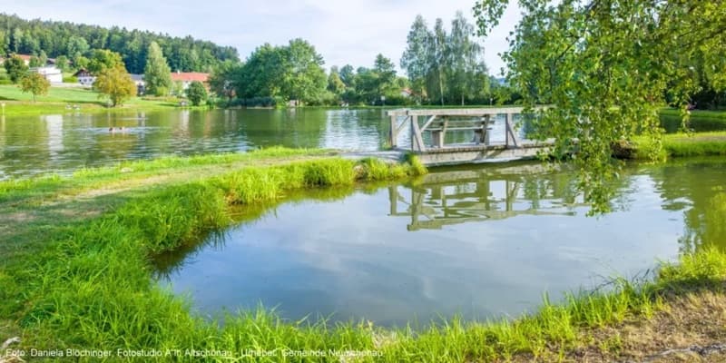 Přírodní jezero Neuschönau